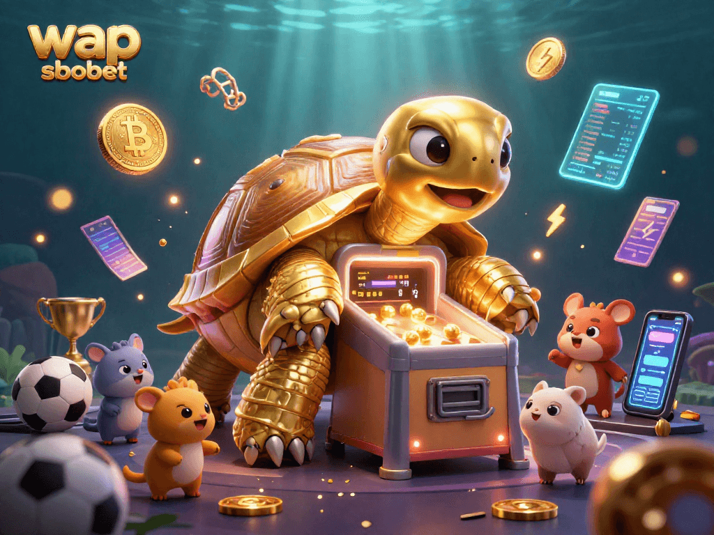 Experience the excitement of wap sbobet with thrilling sports betting scenes and dynamic graphics.