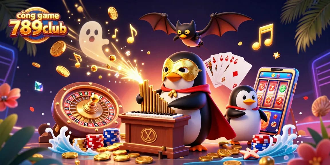 Engage in the excitement of cổng game 789club with colorful casino action and vibrant gaming elements.