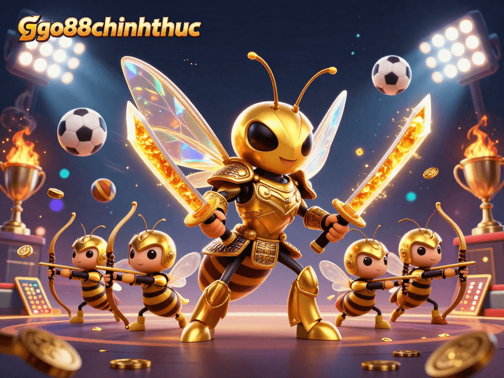 Engage in thrilling gameplay at go88chinhthuc with golden hornets and dynamic sports elements.