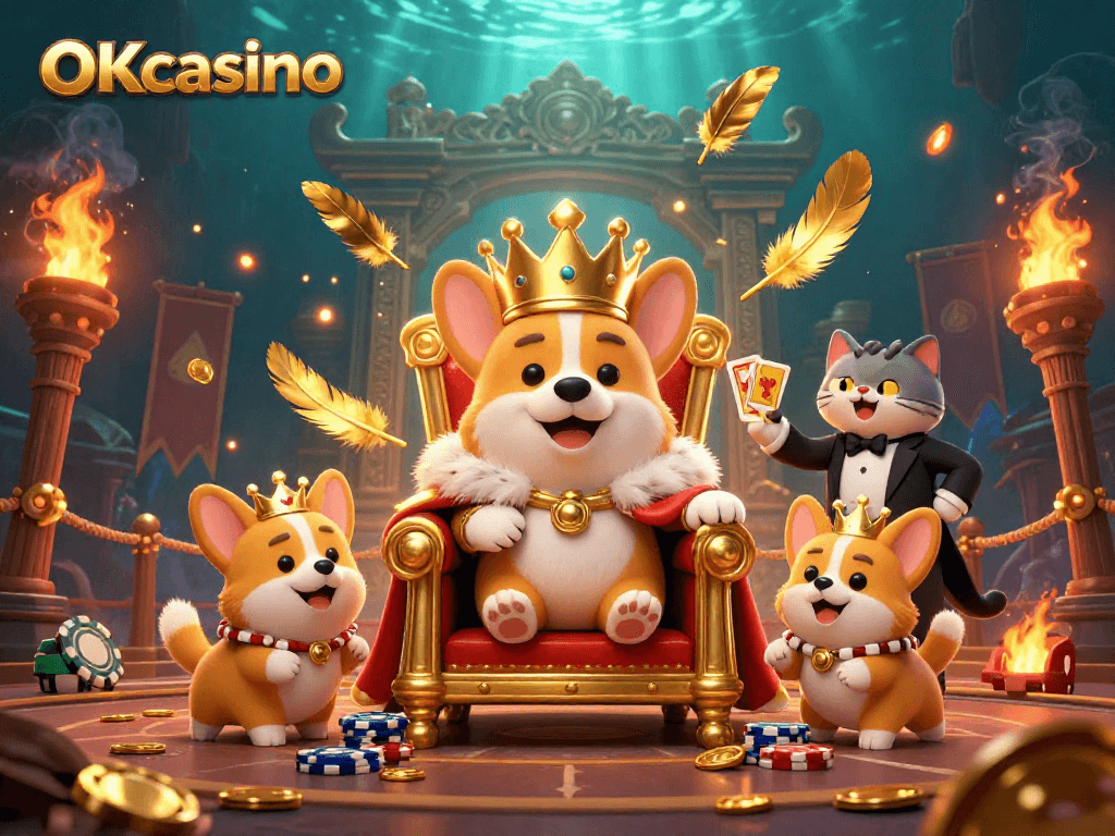 สัมผัสประสบการณ์การเล่นในโลกแห่ง OKcasino กับสล็อตแมชชีนและมงกุฎทองคำสุดหรู