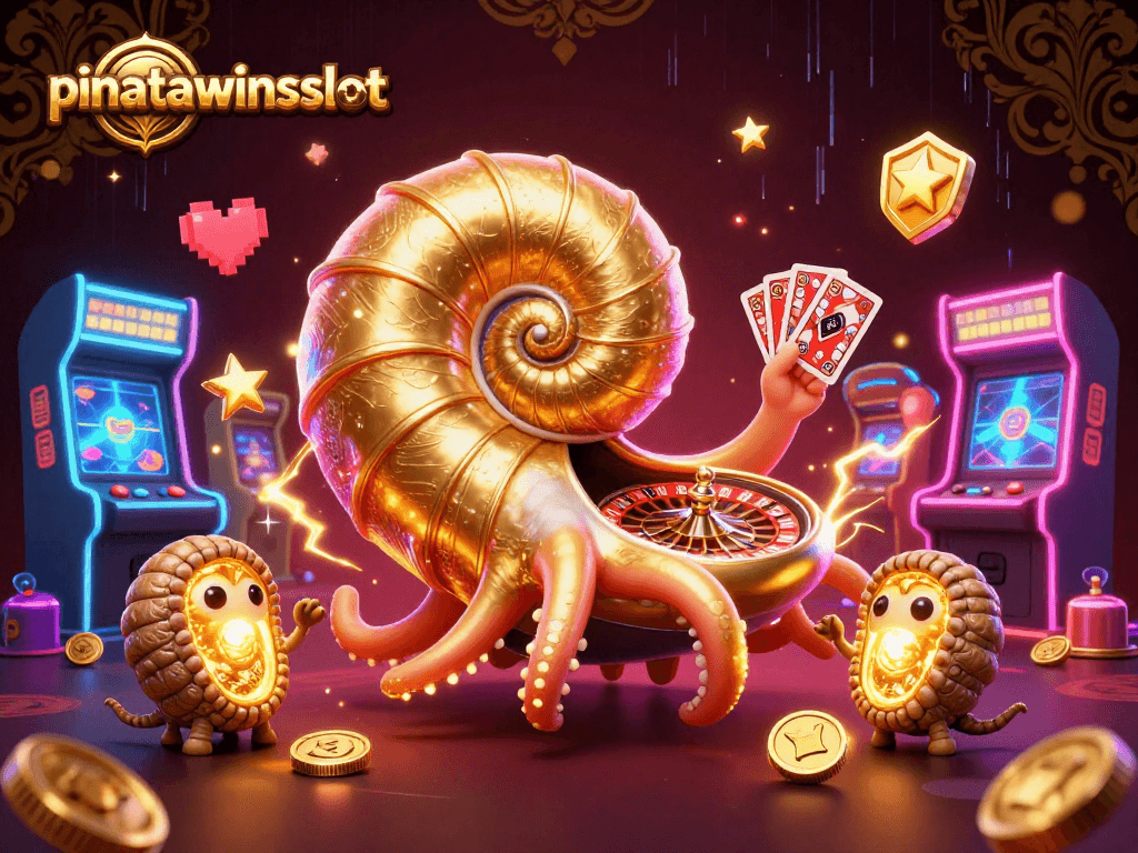 Engage in exciting gameplay with pinatawinsslot featuring an ancient nautilus roulette character and dynamic game elements.