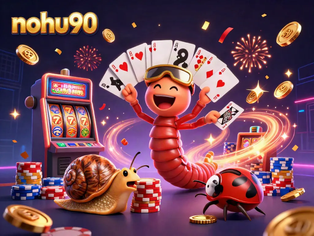 Engage with nohu90’s thrilling 3D slot game featuring dynamic casino action and colorful characters.