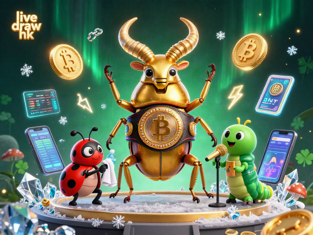 Engage with live draw hk in this vibrant 3D digital illustration featuring a whimsical boxing scene.