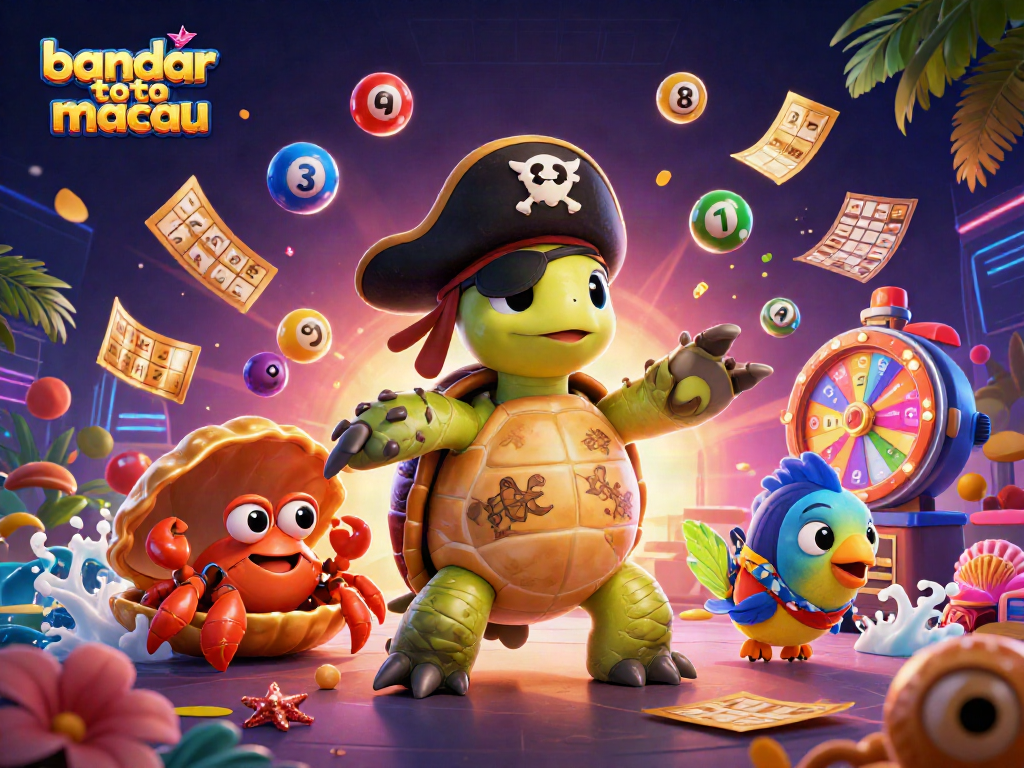 Engage in bandar toto macau with vibrant lottery elements and a dynamic underwater casino theme.
