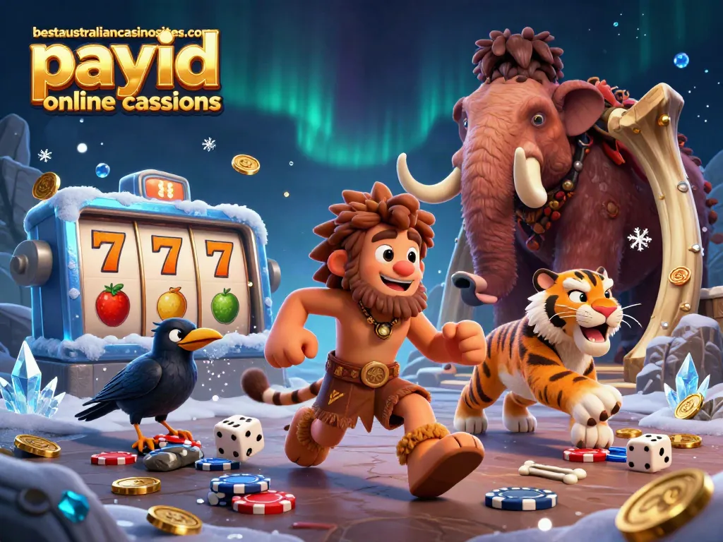Experience excitement at bestaustraliancasinosites.com payid online casinos with dynamic 3D casino illustration.