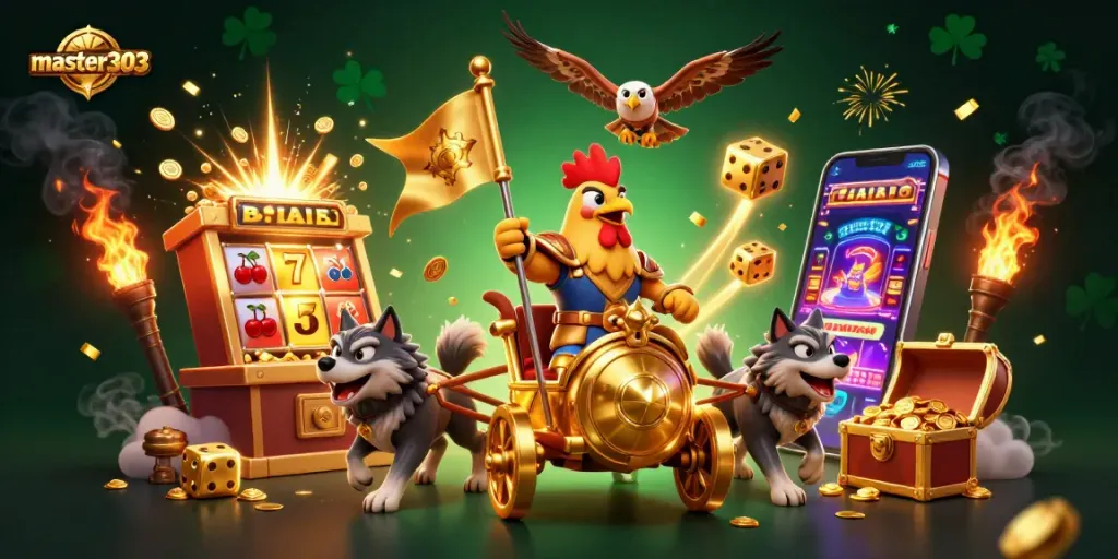 Permainan seru di master303 dengan slot dan simbol keberuntungan yang berlimpah.