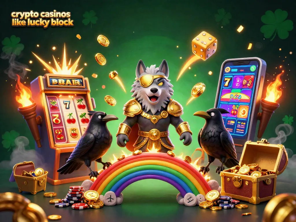 Spin and win at crypto casinos like Lucky Block with vibrant slots and thrilling gameplay.