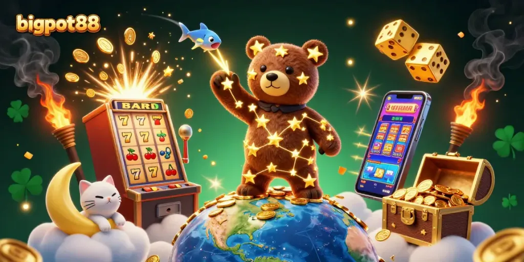Memenangkan jackpot dengan bigpot88 saat beraksi di mesin slot kaya harta!