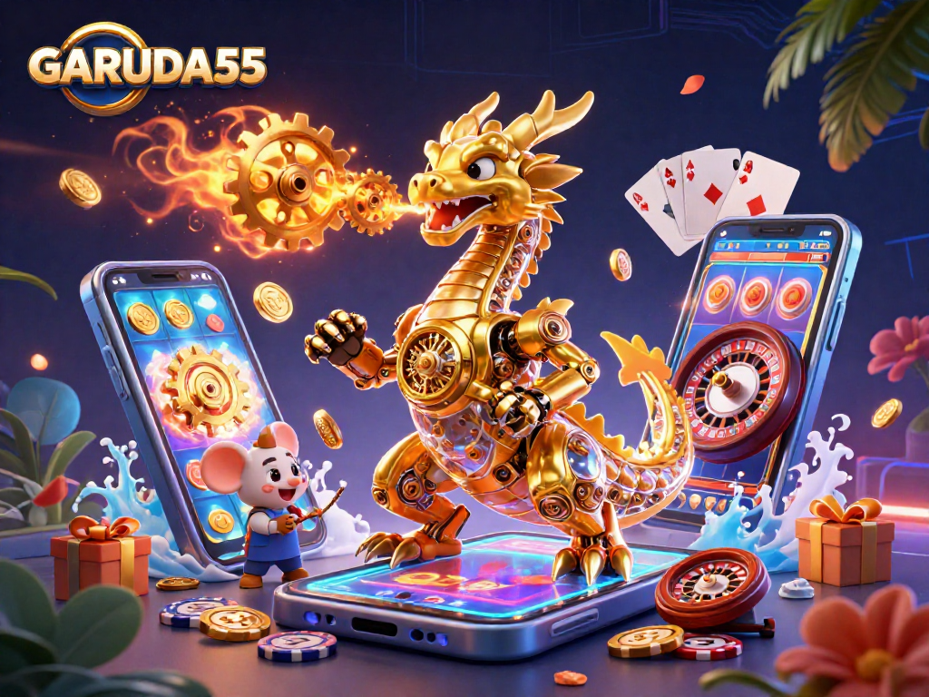 GARUDA55 menghadirkan pengalaman menarik slot gacor dengan karakter naga berkualitas tinggi dan permainan slot yang memukau.