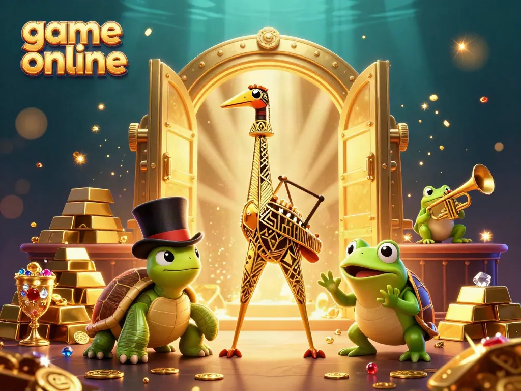 Experience thrilling action in game online with vibrant characters and sparkling treasures.