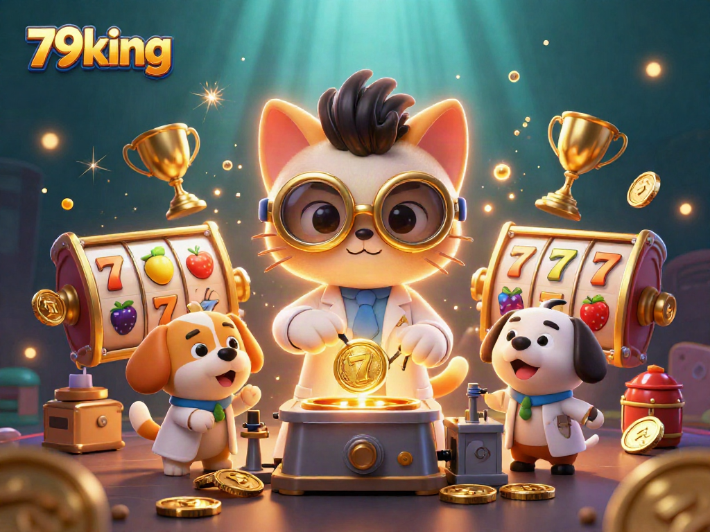 Enjoy thrilling action with the 79king slots experience featuring a mad scientist and his dog.