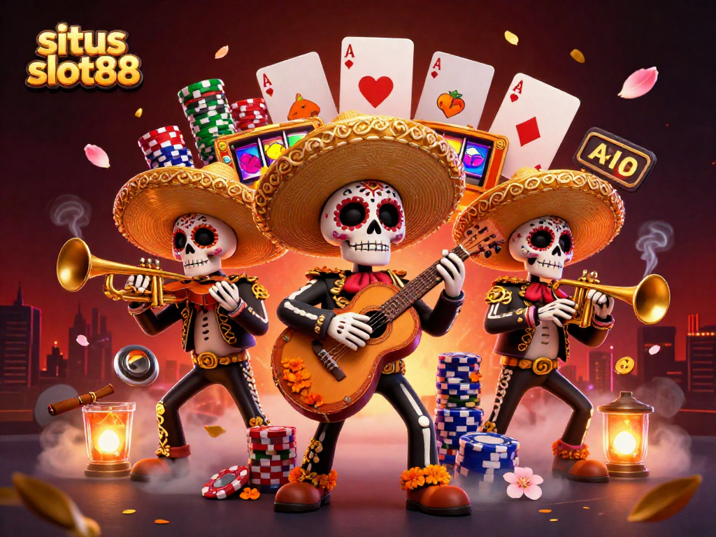 Engage with the situs slot88 experience through vibrant slots and festive mariachi fun.