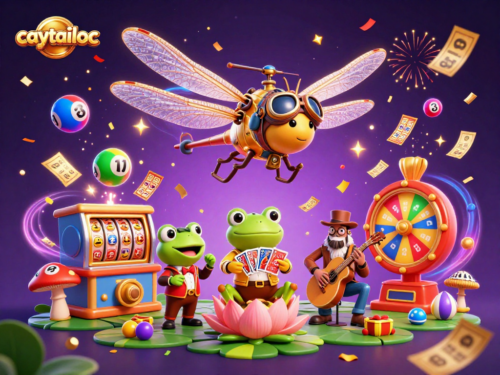Experience the thrill of caytailoc with magical slot adventures featuring cartoon characters and dynamic lottery elements.