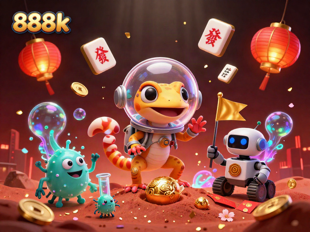 Experience the vibrant action and excitement of 888k casino games with engaging characters and dynamic elements.