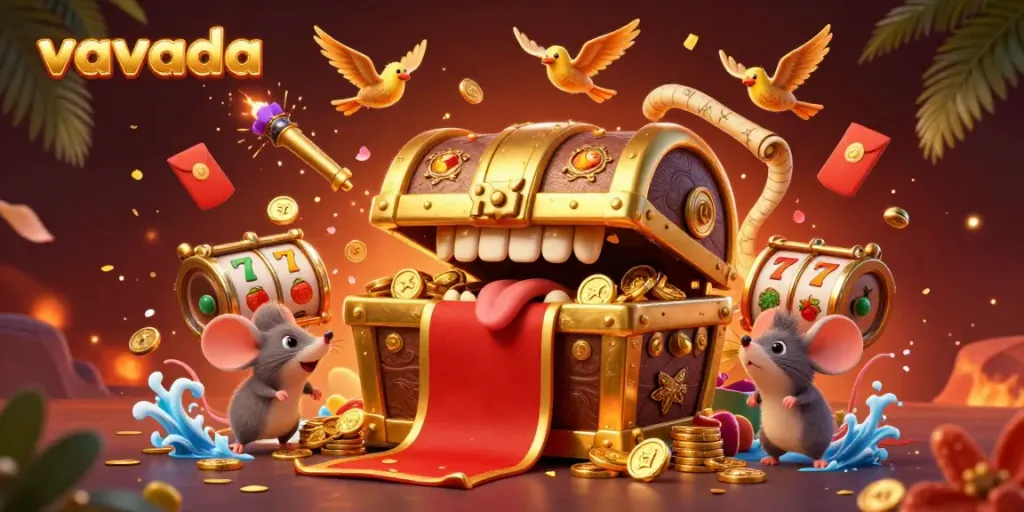 Experience thrilling wins at Vavada with radiant slots and treasures in this vibrant casino scene.