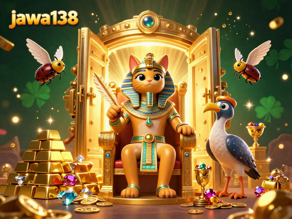 Engage with the vibrant world of jaw138 by spinning for jackpot treasures in a lavish 3D illustration.
