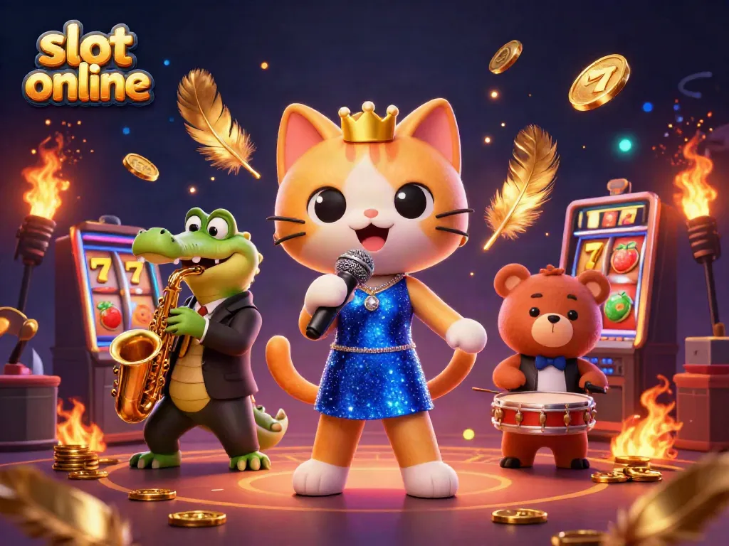 Bermain slot online dengan simbol bertuah dan peluang jackpot di dunia kasino virtual.