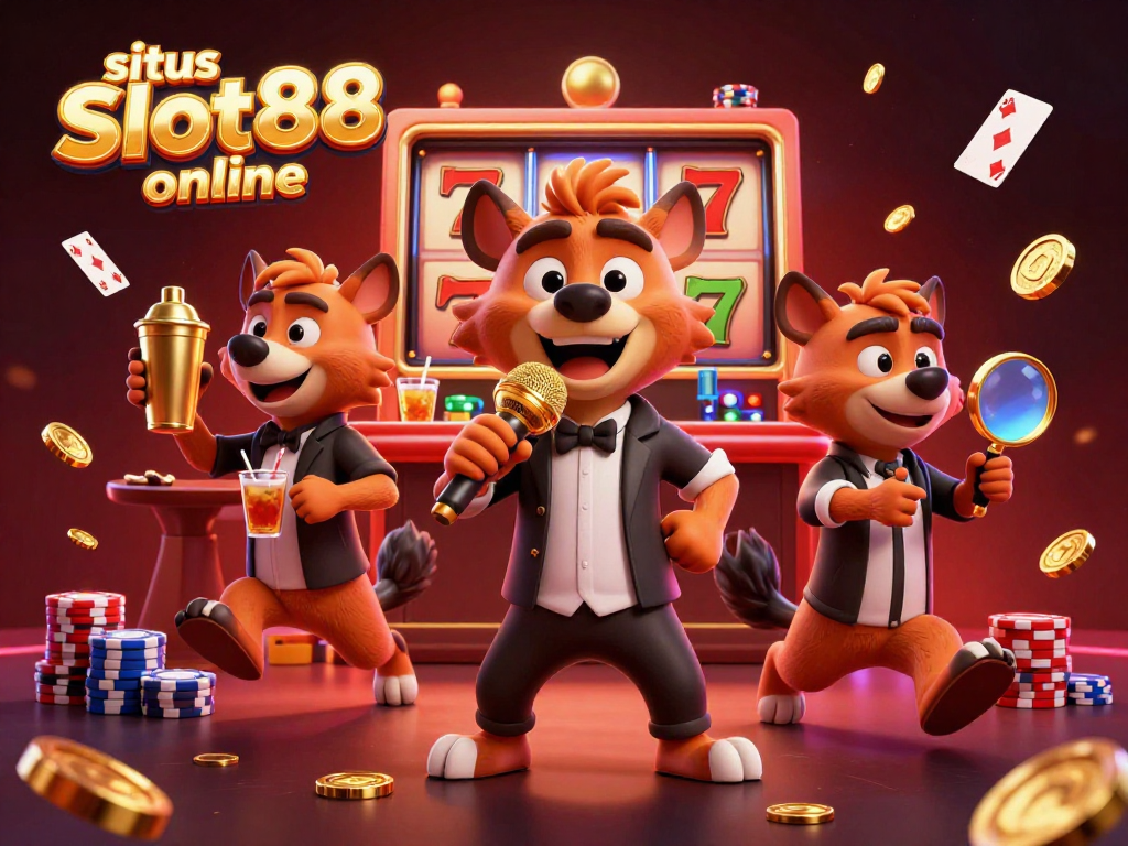 Menghadirkan aksesi situs Slot88 online, hyena komedi beraksi di kasino dengan permainan slot yang dinamis